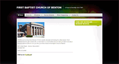 Desktop Screenshot of bentonfirstbaptist.org